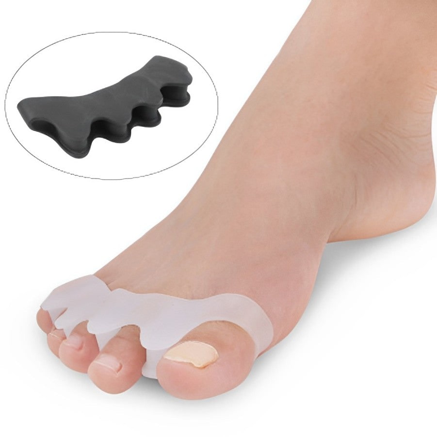 Toe Spacers Silicone Separators Straightener Gel Flexible Pair - Image 1