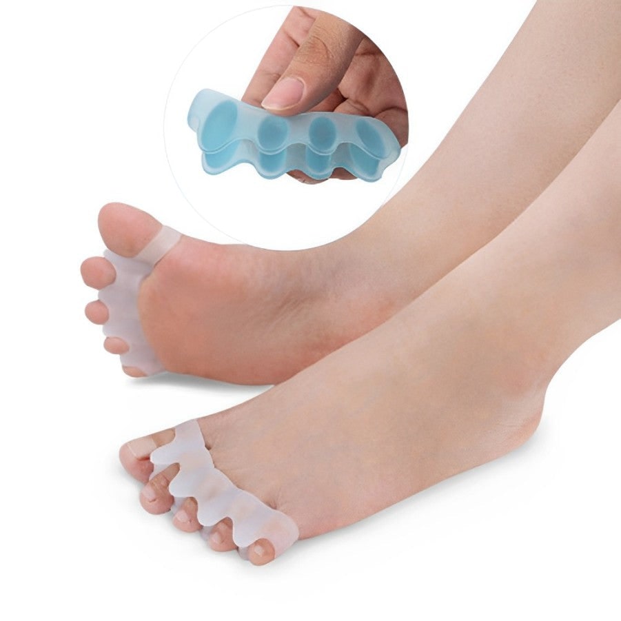Toe Spacers Silicone Separators Straightener Gel Flexible Pair - Image 3