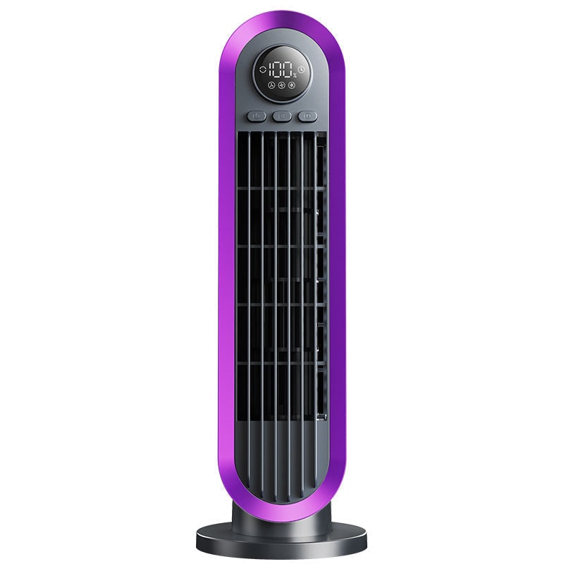 Tower Fan Portable Compact Desktop LED Display Digital Control Desk - Image 1