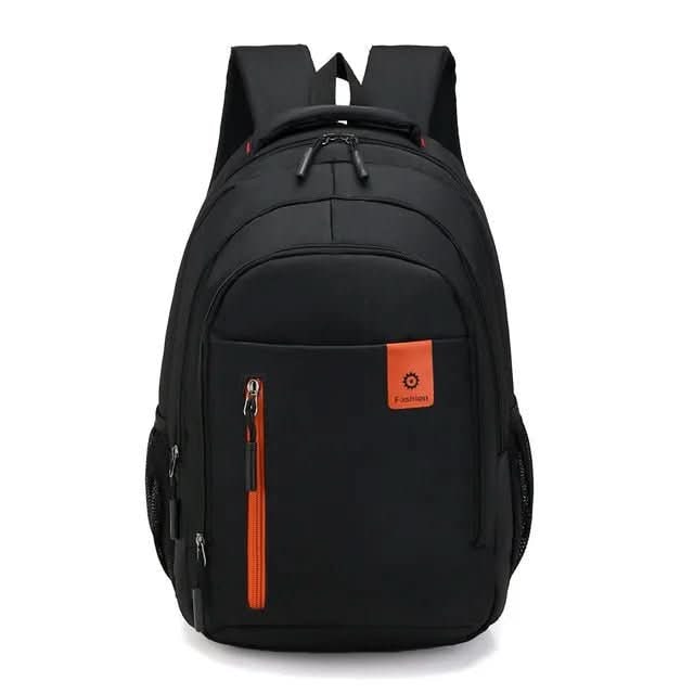 Travel Laptop Backpack Mens Leather Multi-Compartment with Padded Straps Waterproof - Image 16