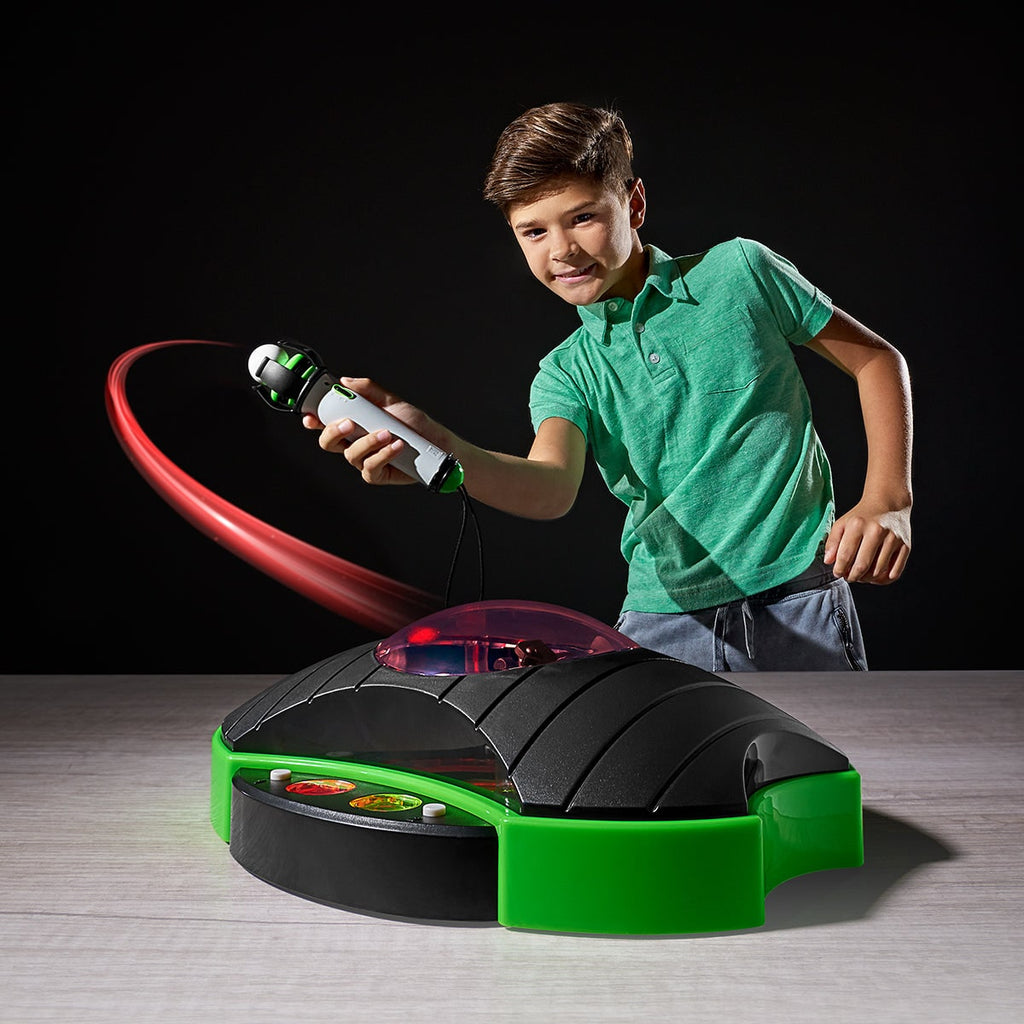Two Player Game Virtual Pong Wireless Tabletop Projector Console Electronic - Image 1