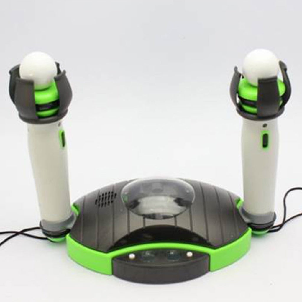 Two Player Game Virtual Pong Wireless Tabletop Projector Console Electronic - Image 3