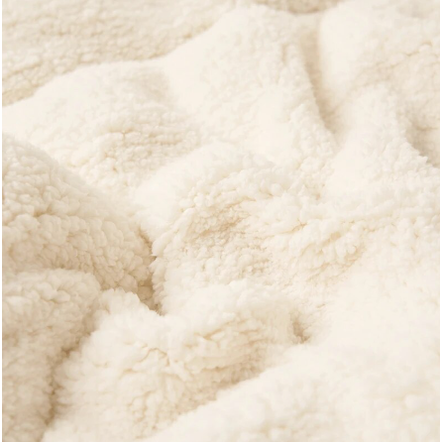 Ultra Plush Throw Blanket with Soft Faux Fur and Sherpa Fleece Quilted Flannel Bed - Image 13