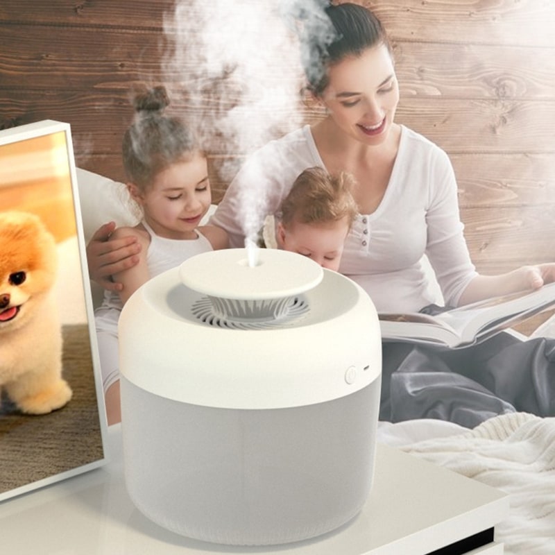 Ultrasonic Cool Mist Humidifier with Top-Fill Design and Aroma Diffuser Function Sonic - Image 1