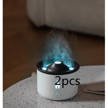 Ultrasonic Essential Oil Diffuser with Flame Light and Jellyfish Mist Mode Aromatherapy Machine - Image 22