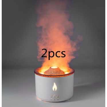 Ultrasonic Essential Oil Diffuser with Flame Light and Jellyfish Mist Mode Aromatherapy Machine - Image 3