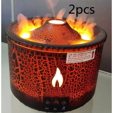 Ultrasonic Essential Oil Diffuser with Flame Light and Jellyfish Mist Mode Aromatherapy Machine - Image 7
