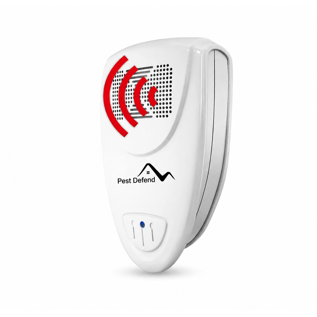 Ultrasonic Pest Repeller Plug Portable LED Indicator Compact White - Image 2