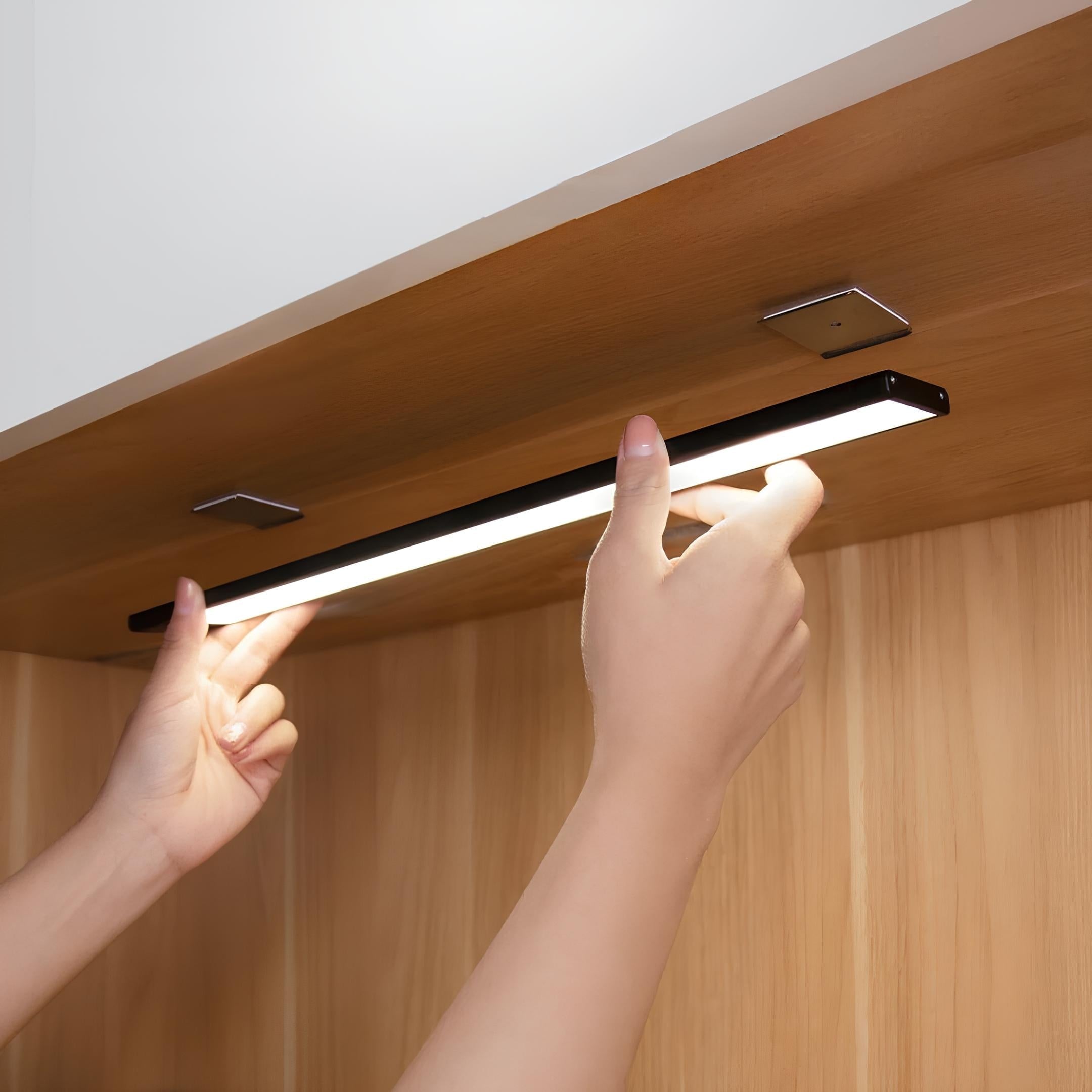 Under Cabinet Lights Wireless Lighting Motion Sensor LED Rechargeable Closet - Image 12