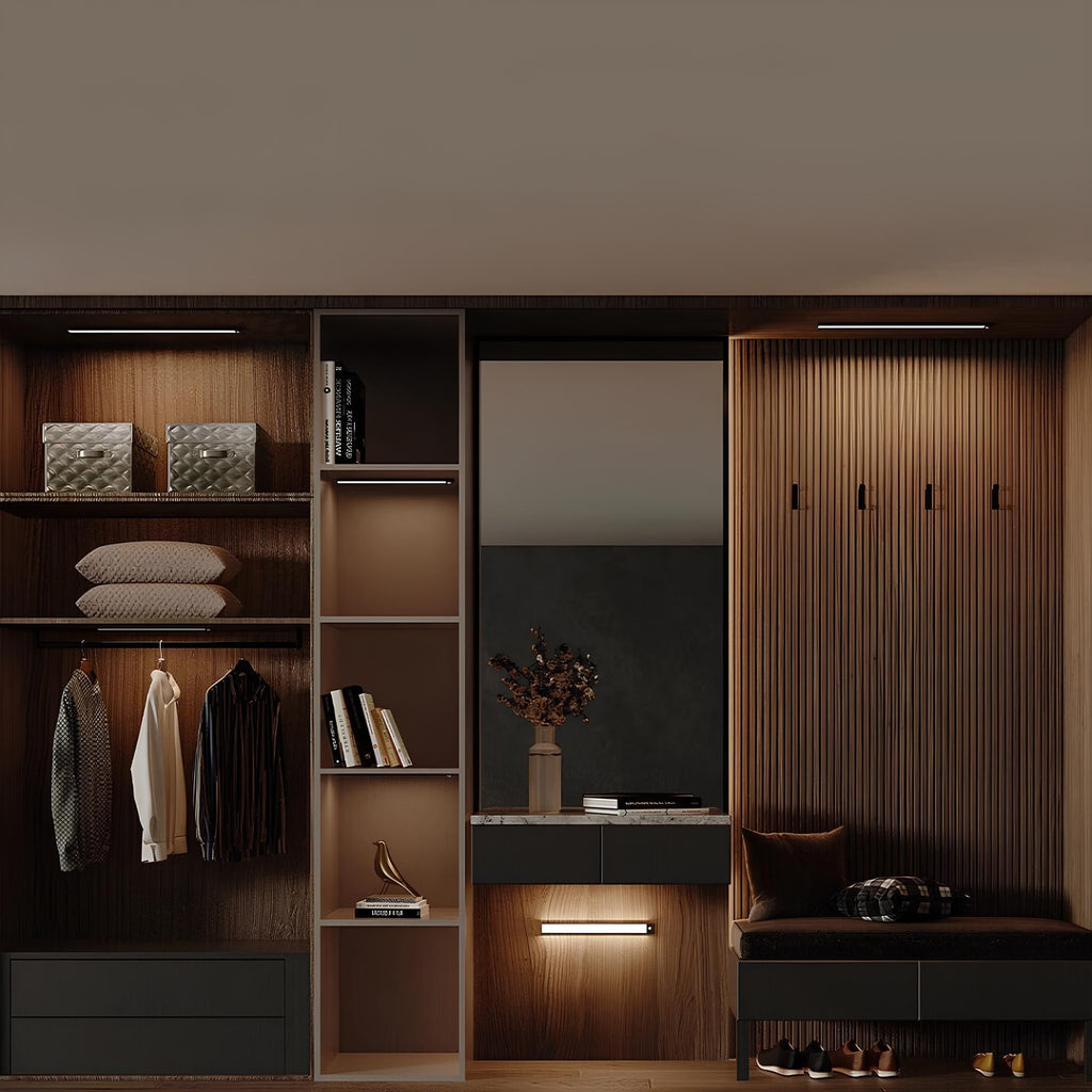 Under Cabinet Lights Wireless Lighting Motion Sensor LED Rechargeable Closet - Image 9