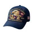 Usa Baseball Cap Patriotic Hat Embroidered Eagle Liberty Bell Adjustable Outdoor - Image 1