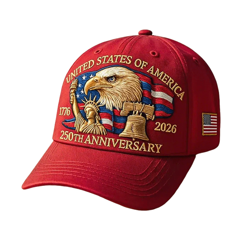 Usa Baseball Cap Patriotic Hat Embroidered Eagle Liberty Bell Adjustable Outdoor - Image 2