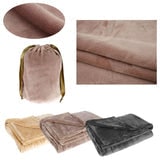 USB Heated Blanket Throw with Cordless Portable Design and Fleece Fabric Queen Size - Image 5