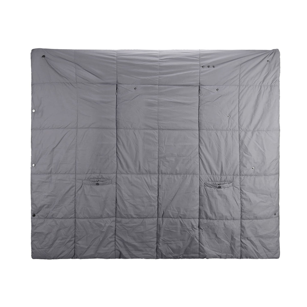 USB Wearable Heated Blanket with Zipper Armholes Dual Controls and 6 Heating Zones - Image 12