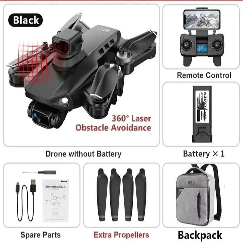 Advanced RG106 Pro Drone with GPS & 8K Video