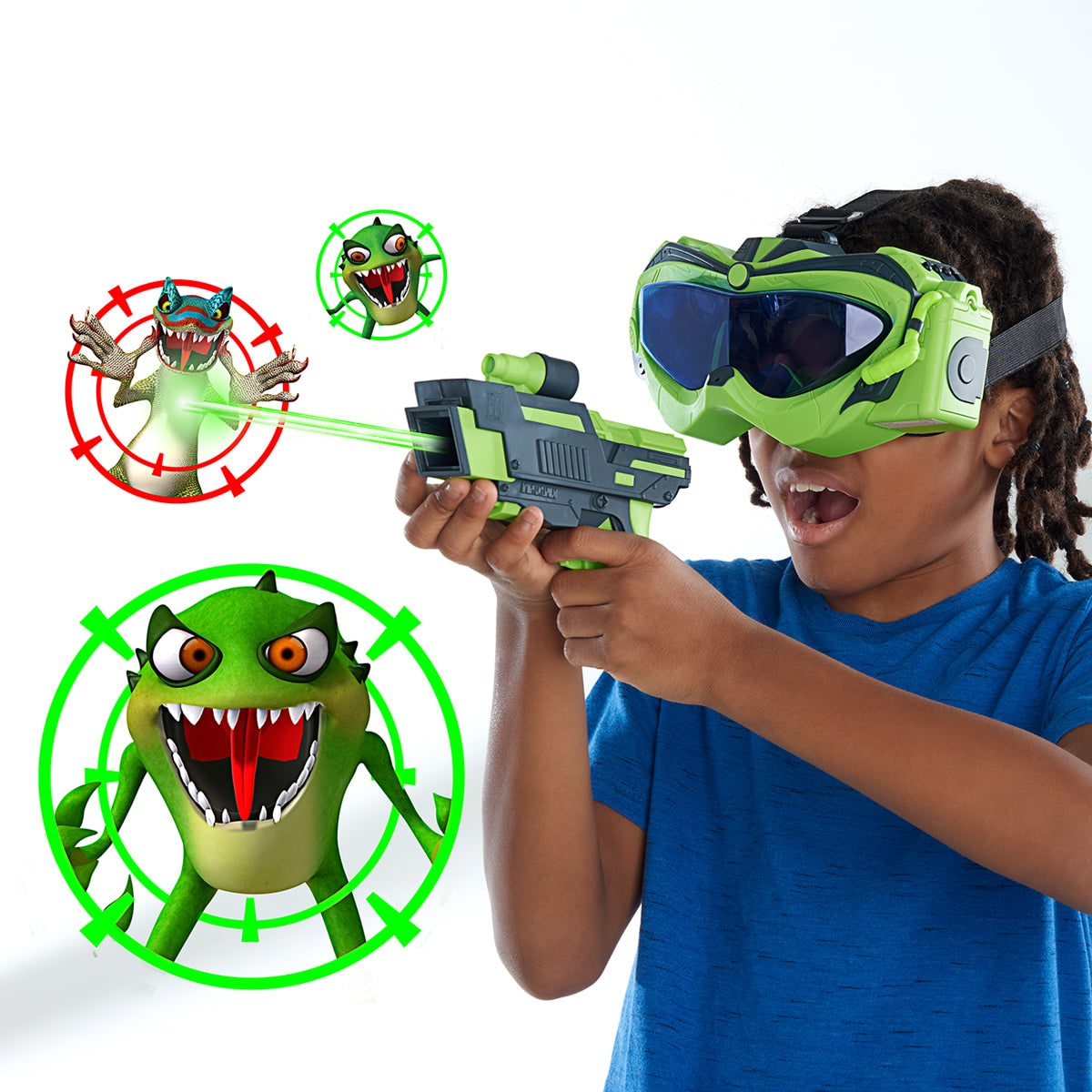 Virtual Reality Toy Blaster Monster Game Interactive Headset Scope Vr - Image 1
