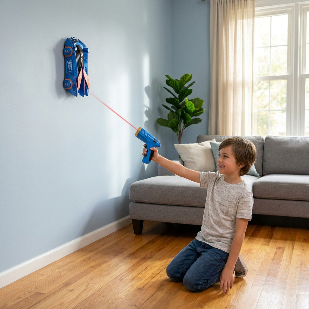 Wall Climbing Rc Car with Laser Pointer Control and USB Rechargeable Battery - Image 2