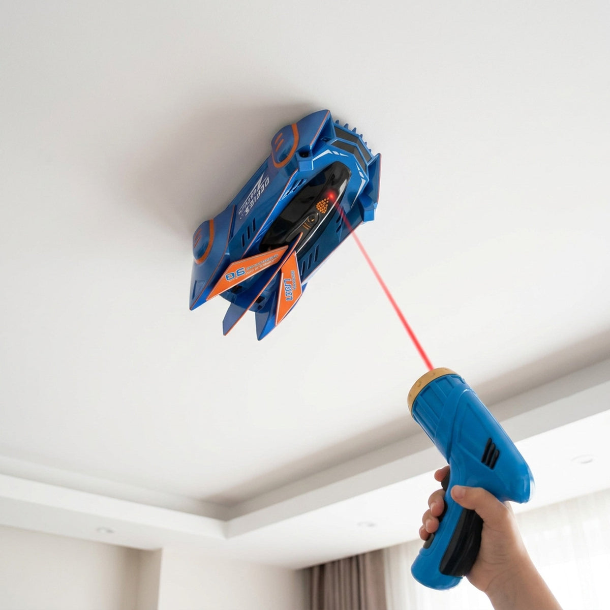 Wall Climbing Rc Car with Laser Pointer Control and USB Rechargeable Battery - Image 5