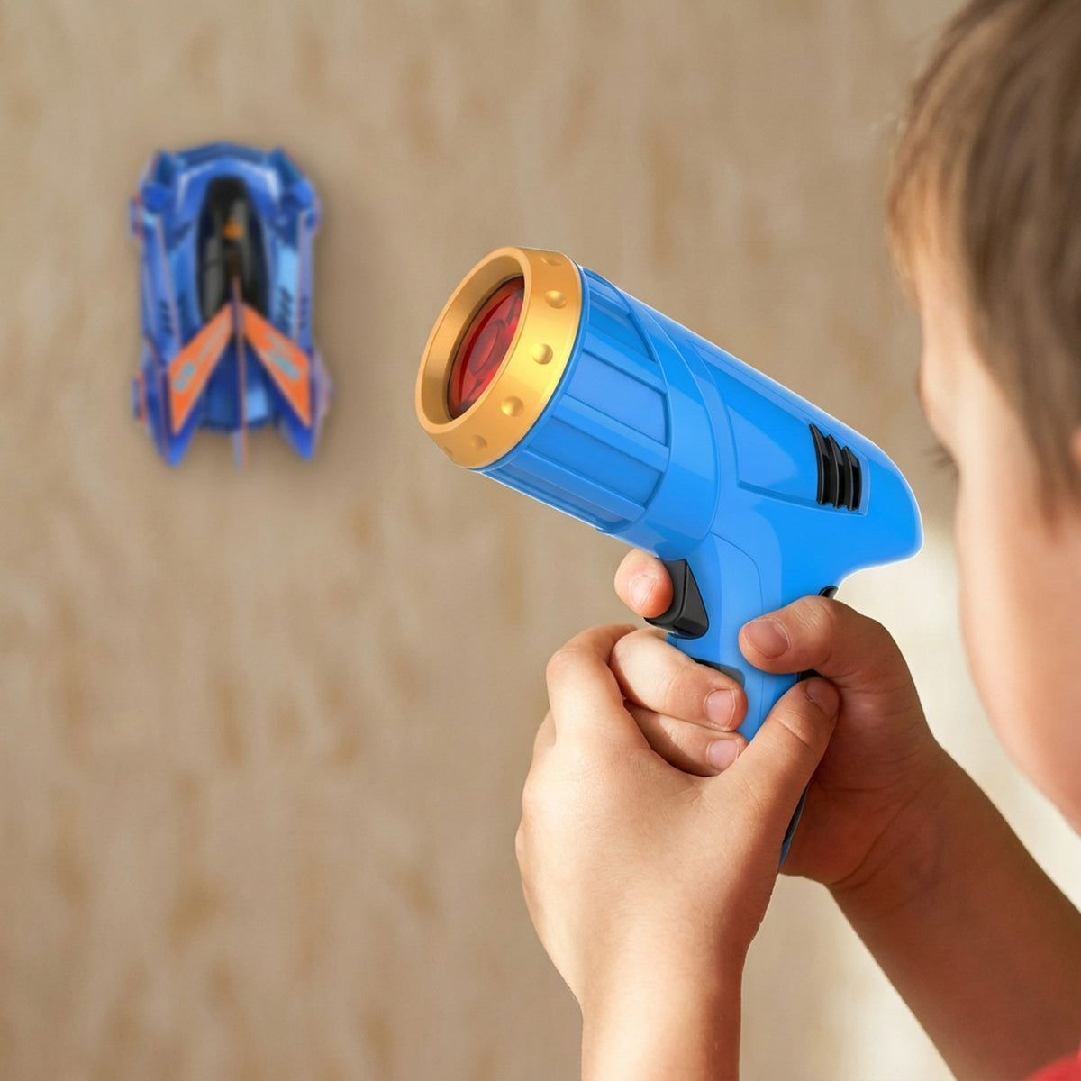 Wall Climbing Rc Car with Laser Pointer Control and USB Rechargeable Battery - Image 7