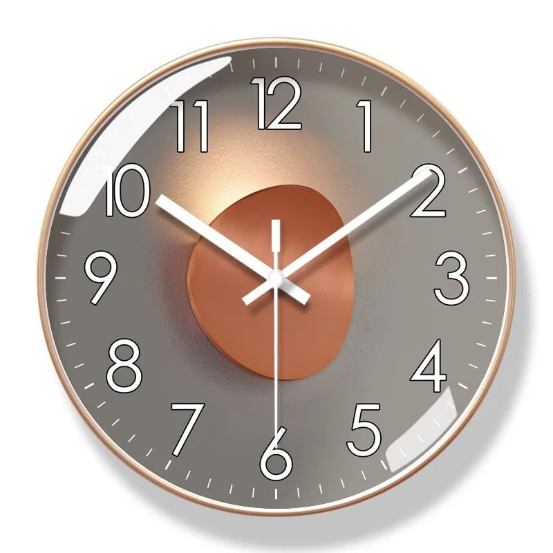 Wall Clock with Silent Mechanism and Illuminated Minimalist Design - Image 8