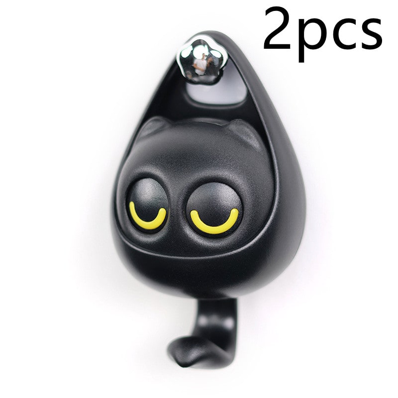 Wall Hooks with Adhesive Backing Winking Cat Coat for Mounted Decoration Key and Hat for Home - Image 14