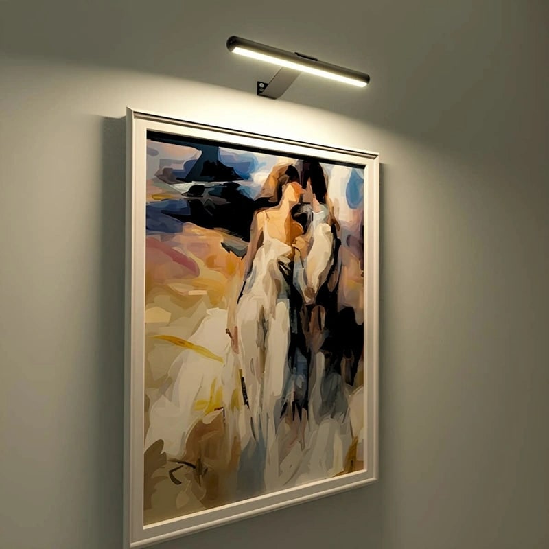 Wall Light Picture Art LED Rechargeable Cordless Wireless Metal - Image 3