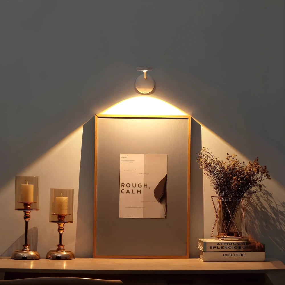 Wall Light Picture Wireless Sconce LED Cordless Magnetic Adjustable - Image 2