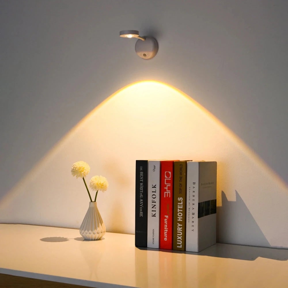 Wall Light Picture Wireless Sconce LED Cordless Magnetic Adjustable - Image 7