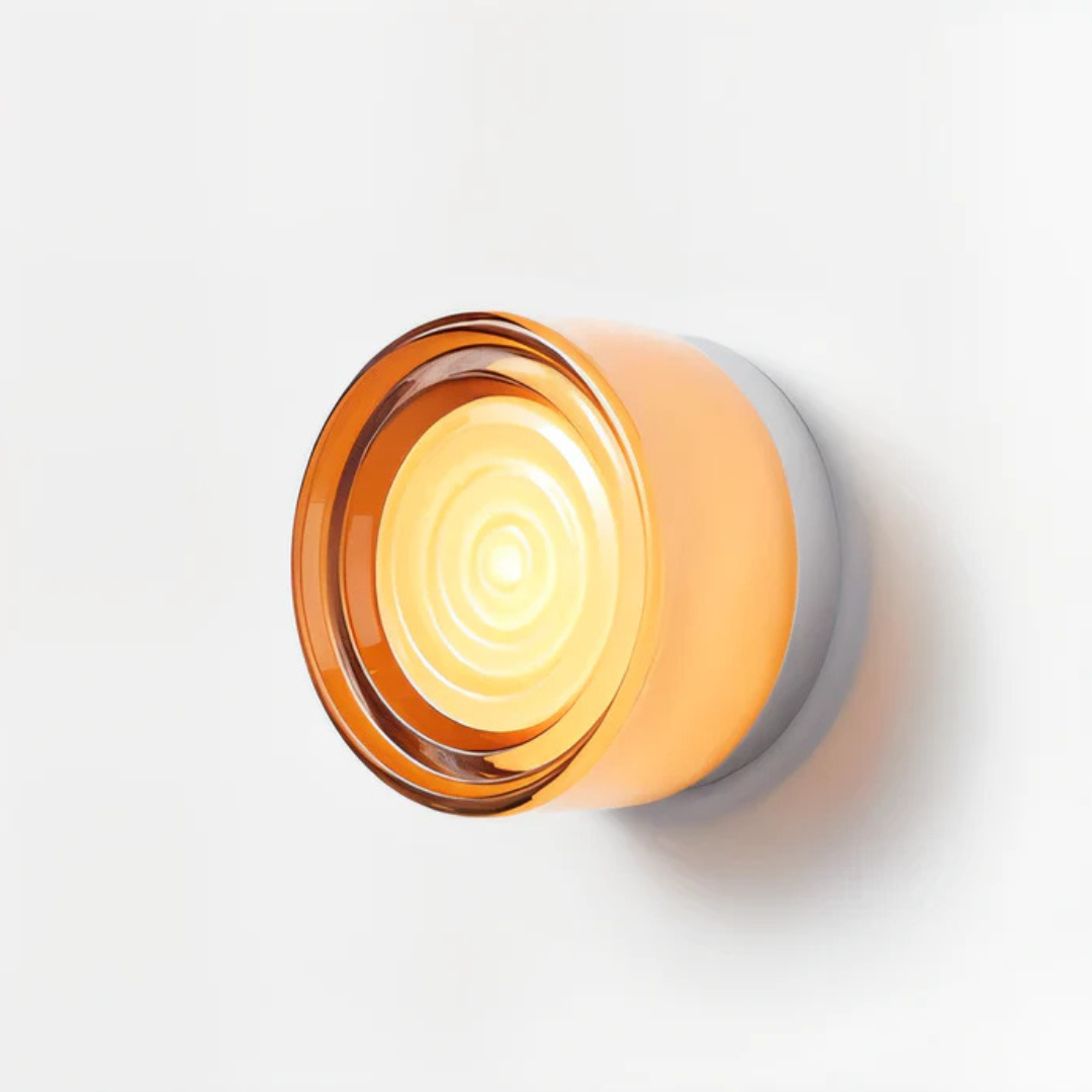 Wall Sconce Light LED Flush Mount Circular Acrylic Round - Image 19