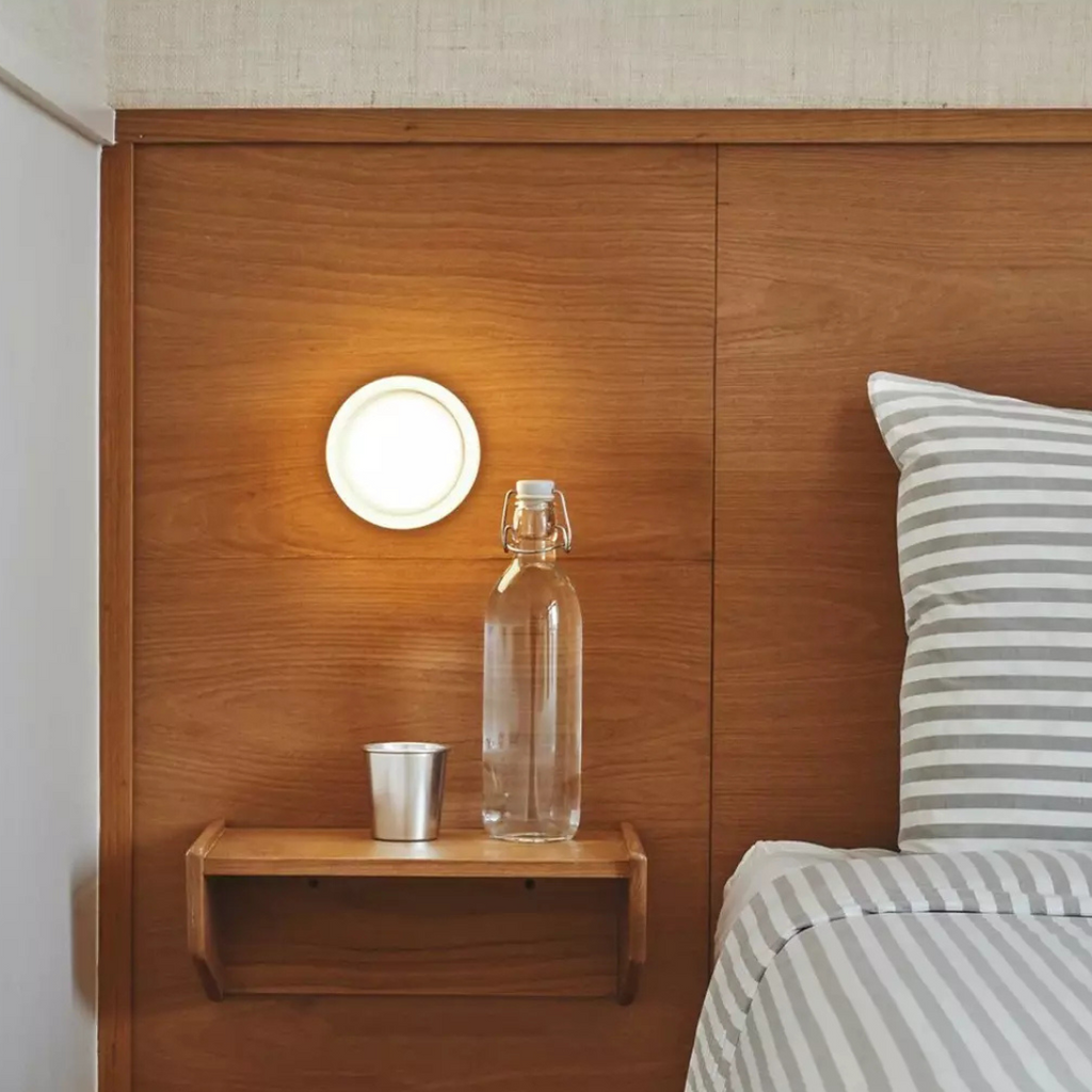 Wall Sconce Light LED Flush Mount Circular Acrylic Round - Image 2