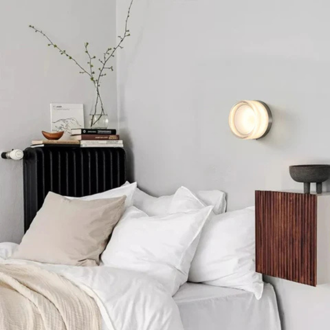 Wall Sconce Light LED Flush Mount Circular Acrylic Round - Image 3