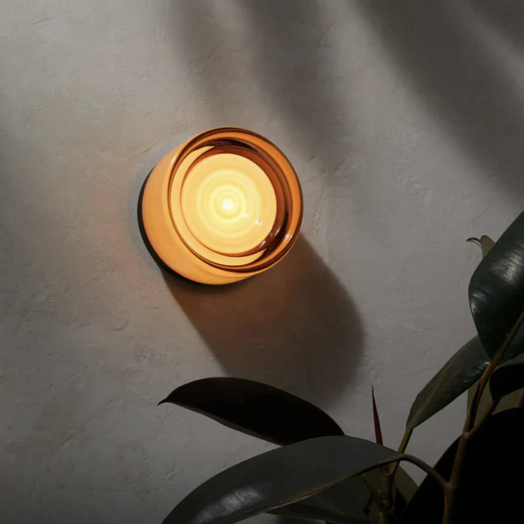 Wall Sconce Light LED Flush Mount Circular Acrylic Round - Image 8