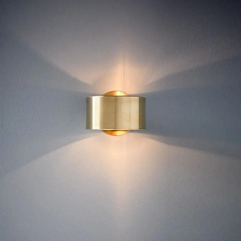 Wall Sconce Lighting with Cylindrical Shade for Living Room and Bedroom Candle - Image 1