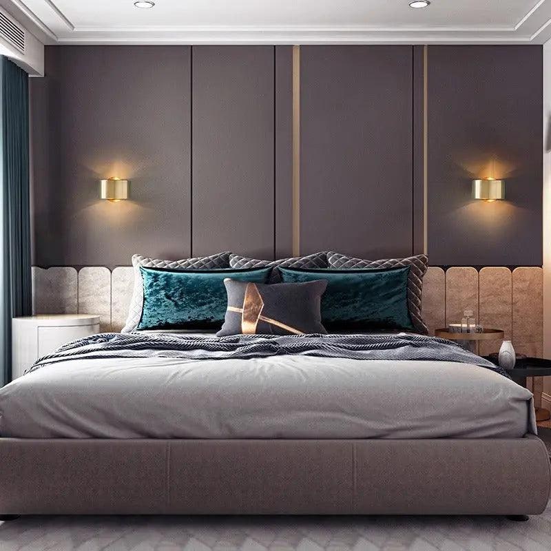Wall Sconce Lighting with Cylindrical Shade for Living Room and Bedroom Candle - Image 3