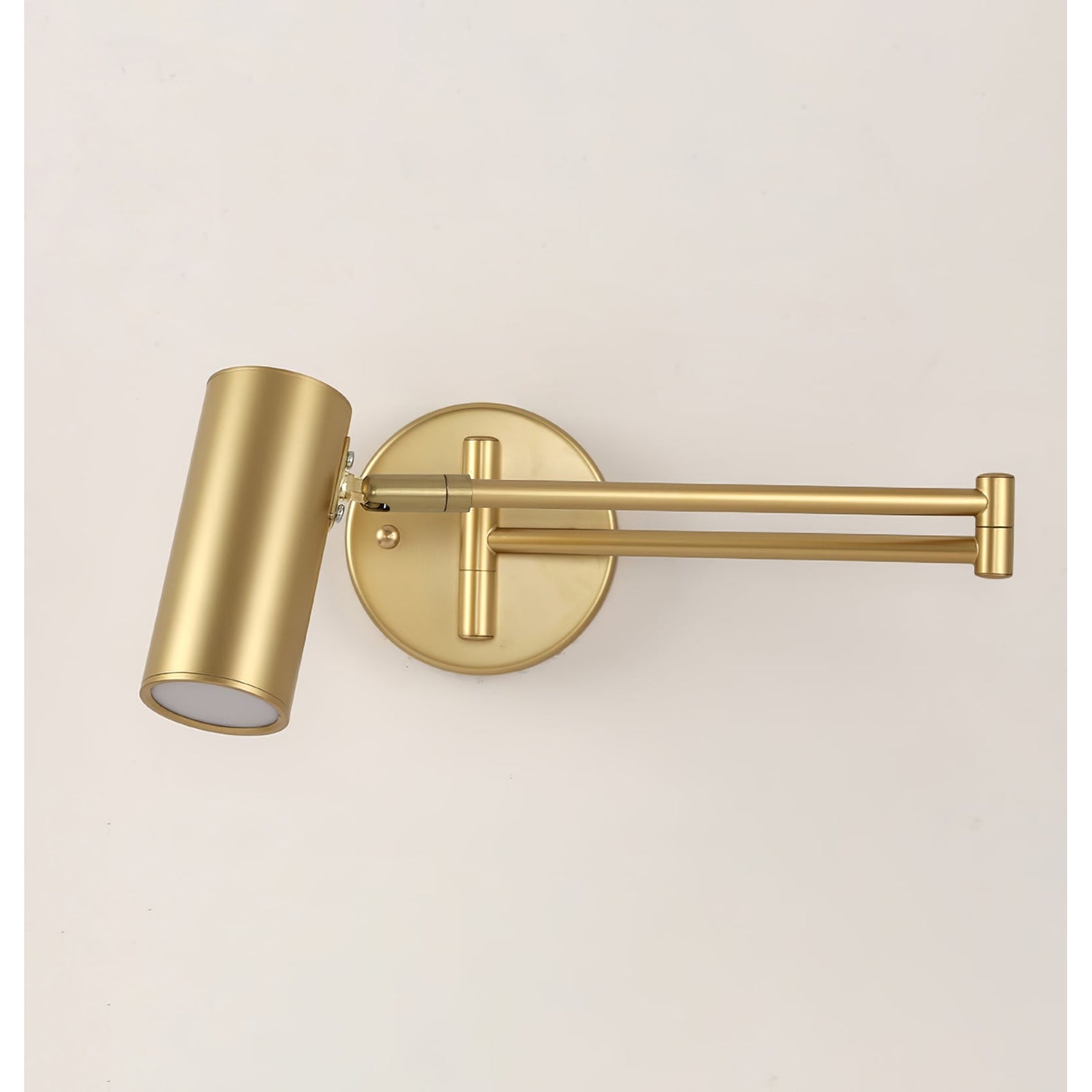Wall Sconce Swing Arm Reading Light with Adjustable Head - Image 13