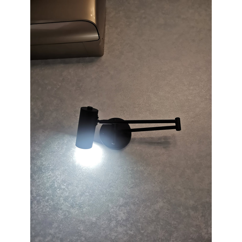Wall Sconce Swing Arm Reading Light with Adjustable Head - Image 20