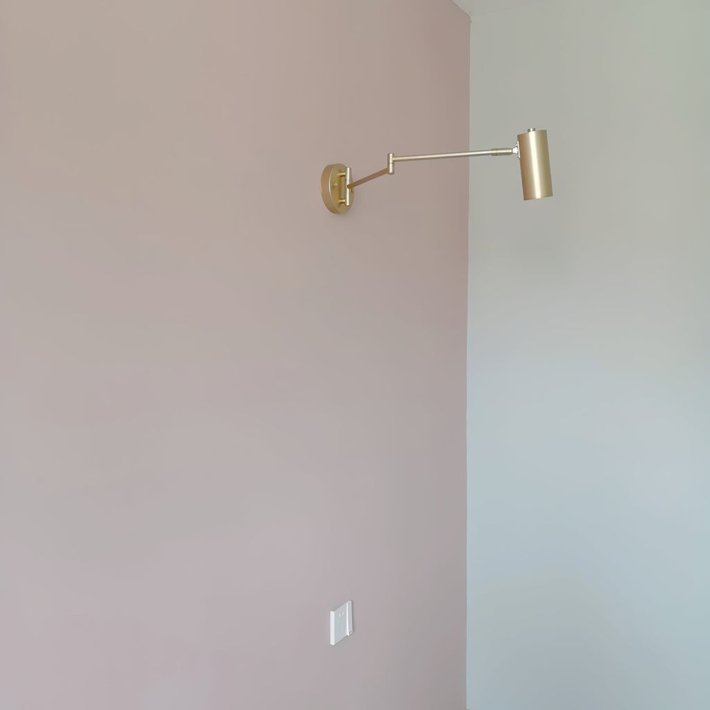 Wall Sconce Swing Arm Reading Light with Adjustable Head - Image 21