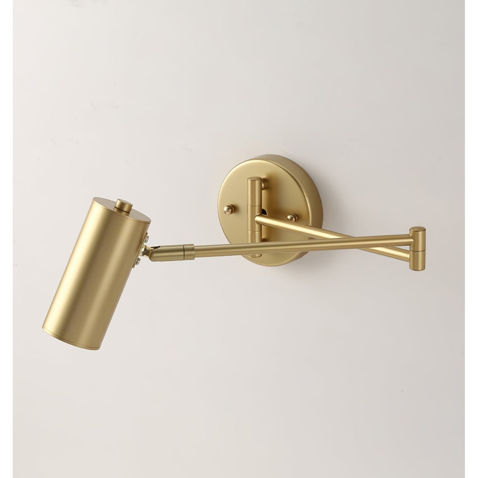 Wall Sconce Swing Arm Reading Light with Adjustable Head - Image 22