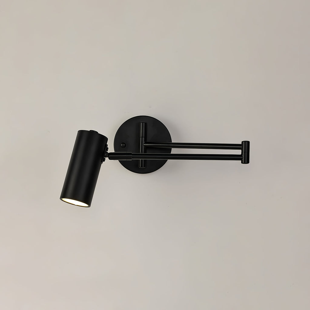 Wall Sconce Swing Arm Reading Light with Adjustable Head - Image 24
