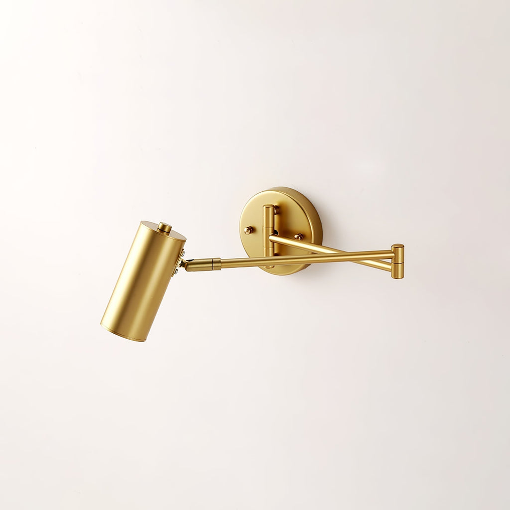 Wall Sconce Swing Arm Reading Light with Adjustable Head - Image 25