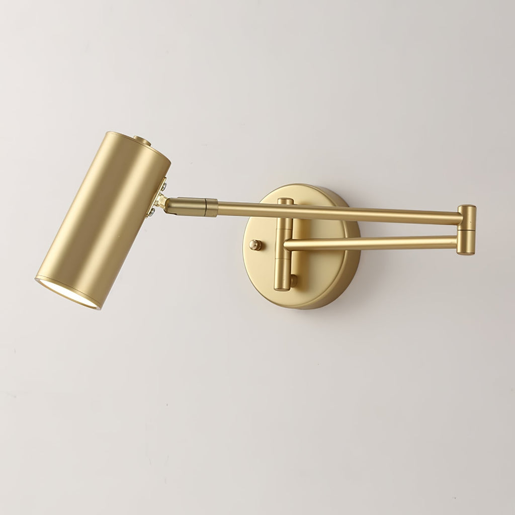 Wall Sconce Swing Arm Reading Light with Adjustable Head - Image 26
