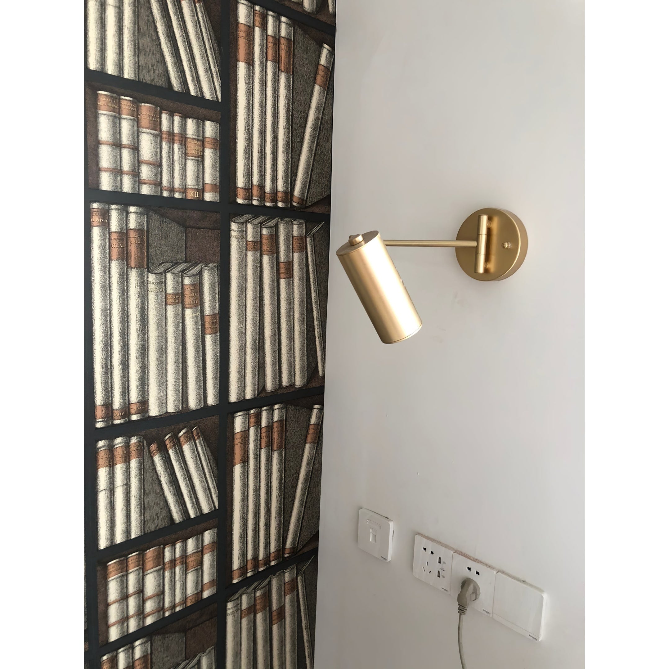 Wall Sconce Swing Arm Reading Light with Adjustable Head - Image 31
