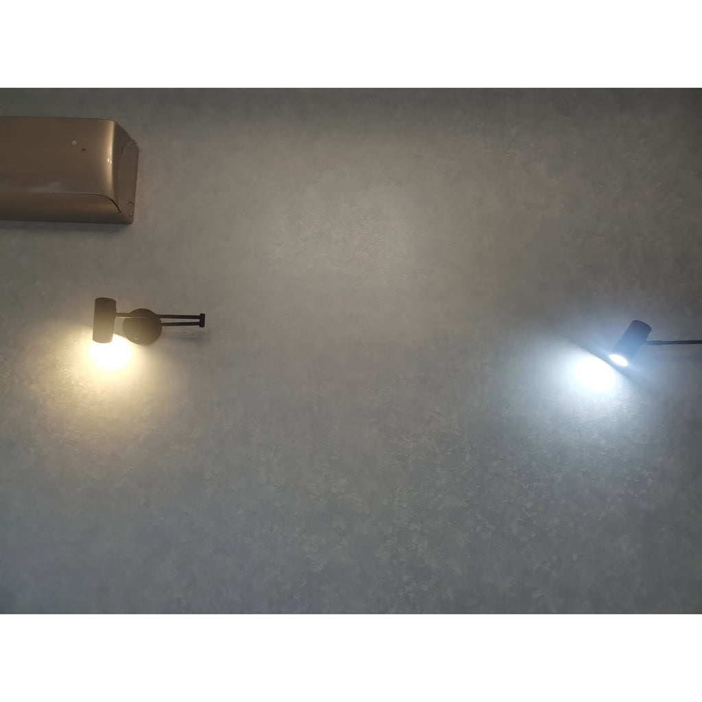 Wall Sconce Swing Arm Reading Light with Adjustable Head - Image 35