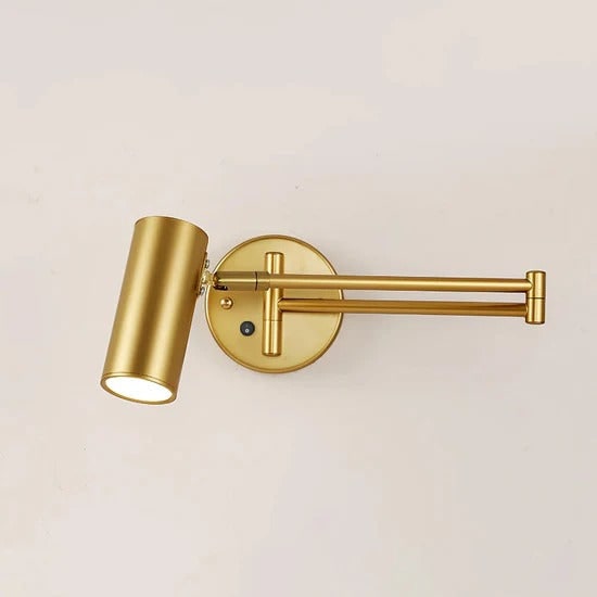 Wall Sconce Swing Arm Reading Light with Adjustable Head - Image 42
