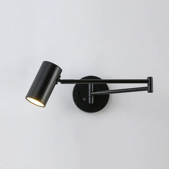 Wall Sconce Swing Arm Reading Light with Adjustable Head - Image 43