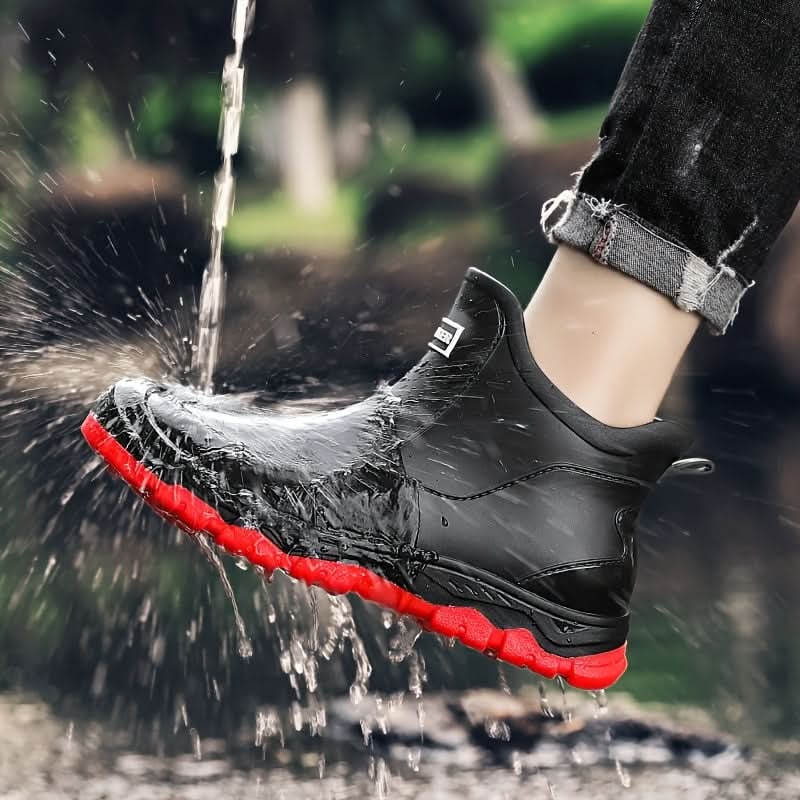 Waterproof Rain Boots with Slip-Resistant Tread and Work-Ready Grip - Image 11