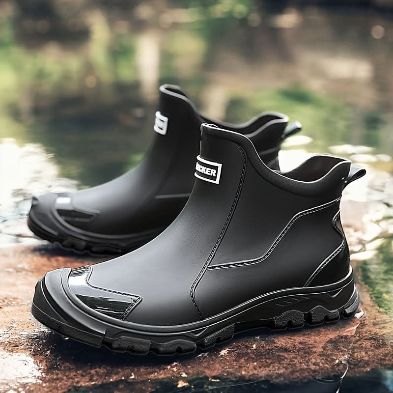 Waterproof Rain Boots with Slip-Resistant Tread and Work-Ready Grip - Image 12