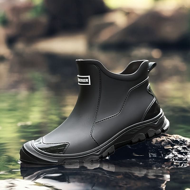 Waterproof Rain Boots with Slip-Resistant Tread and Work-Ready Grip - Image 4