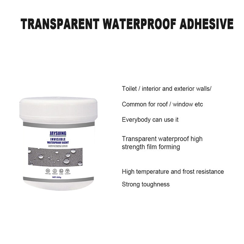Waterproof Sealant with Liquid Rubber Coating and Application Brush Pipe Thread - Image 4