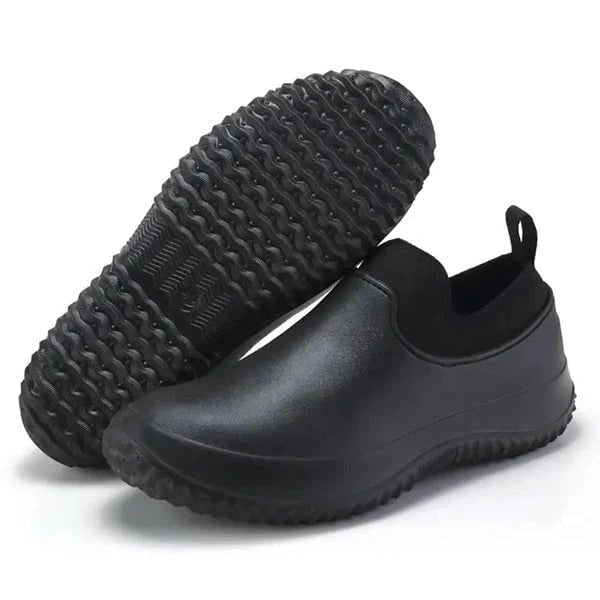 Waterproof Slip on Garden Shoes with Flexible Sole and Textured Matte Finish - Image 3